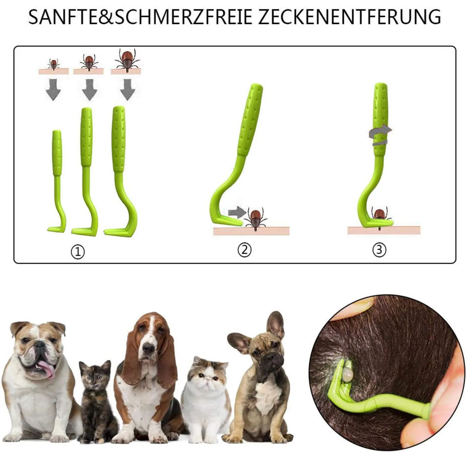 NEW 3PCS Pet Flea Remover Tool Plastic Scratching Hook Remover Pet Cat Dog Grooming Supplies Tick Removal Tool Tweezers Comb
NEW 3PCS Pet Flea Remover Tool Plastic Scratching Hook Remover Pet Cat Dog Grooming Supplies Tick Removal Tool Tweezers Comb