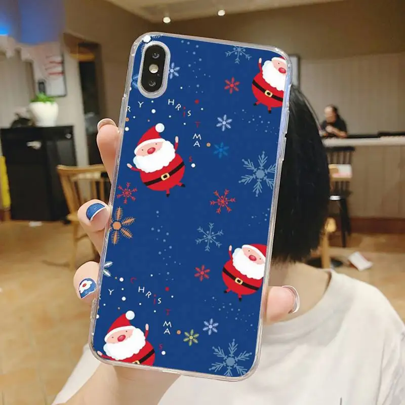 Merry Christmas Santa Claus Phone Case Transparent for iPhone 6 7 8 11 12 s mini pro X XS XR MAX Plus 
Merry Christmas Santa Claus Phone Case Transparent for iPhone 6 7 8 11 12 s mini pro X XS XR MAX Plus