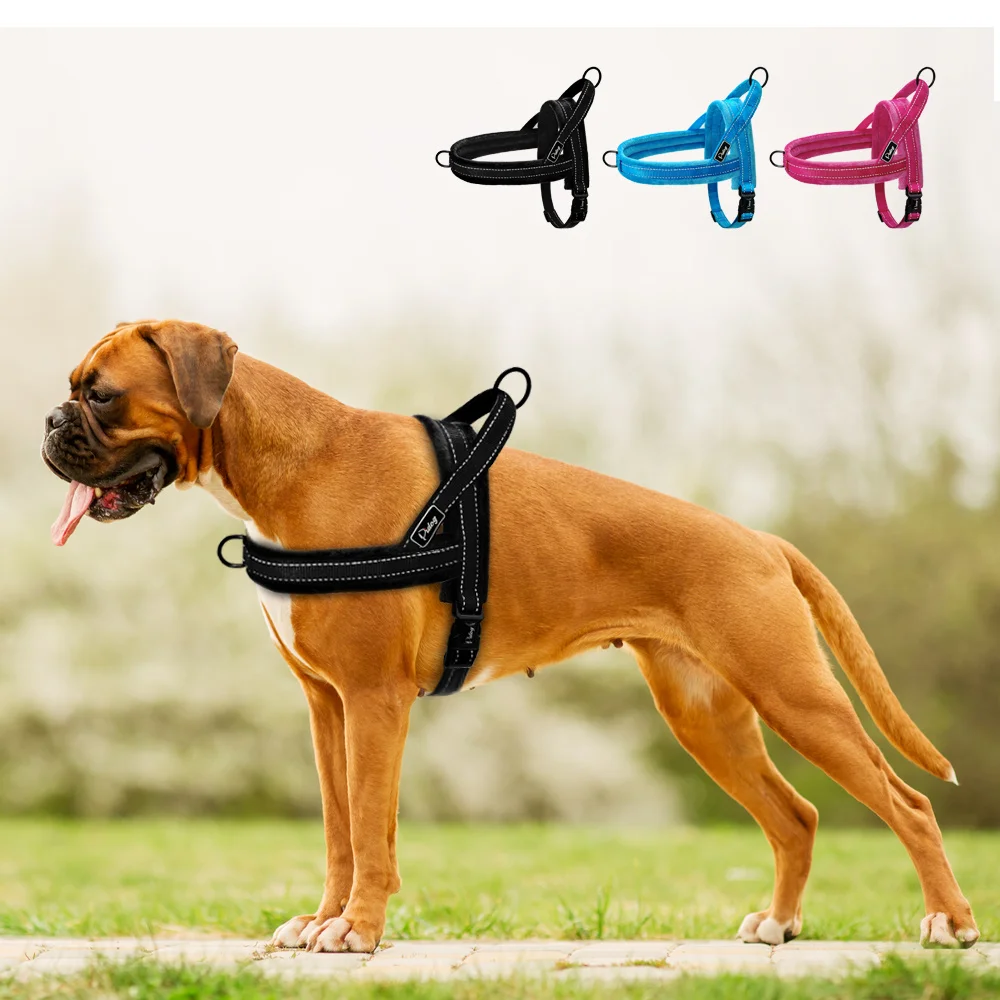 Non zipper nylon sling for large dogs, pet reflective vest, with buffer belt, for small and medium-sized dogs
Non zipper nylon sling for large dogs, pet reflective vest, with buffer belt, for small and medium-sized dogs