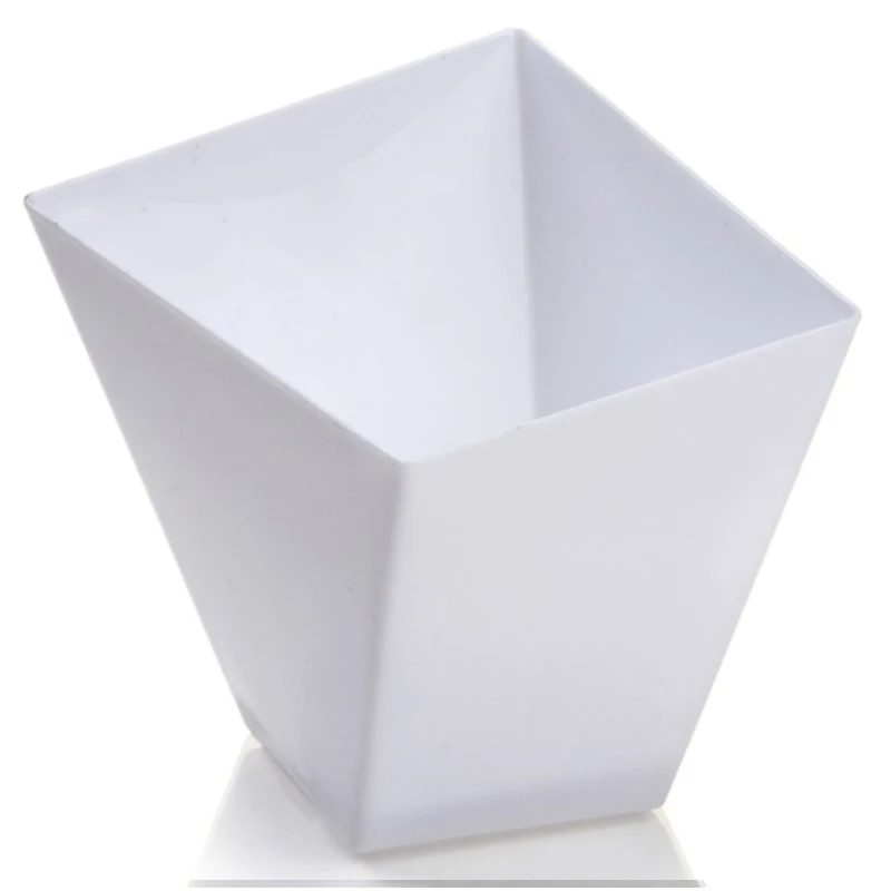Promotion - 10/Pack, Home Party Wedding Disposable Plastic Tableware Supplies, 75*72mm/150ml White Mini Twisted Dessert Cup
Promotion - 10/Pack, Home Party Wedding Disposable Plastic Tableware Supplies, 75*72mm/150ml White Mini Twisted Dessert Cup
