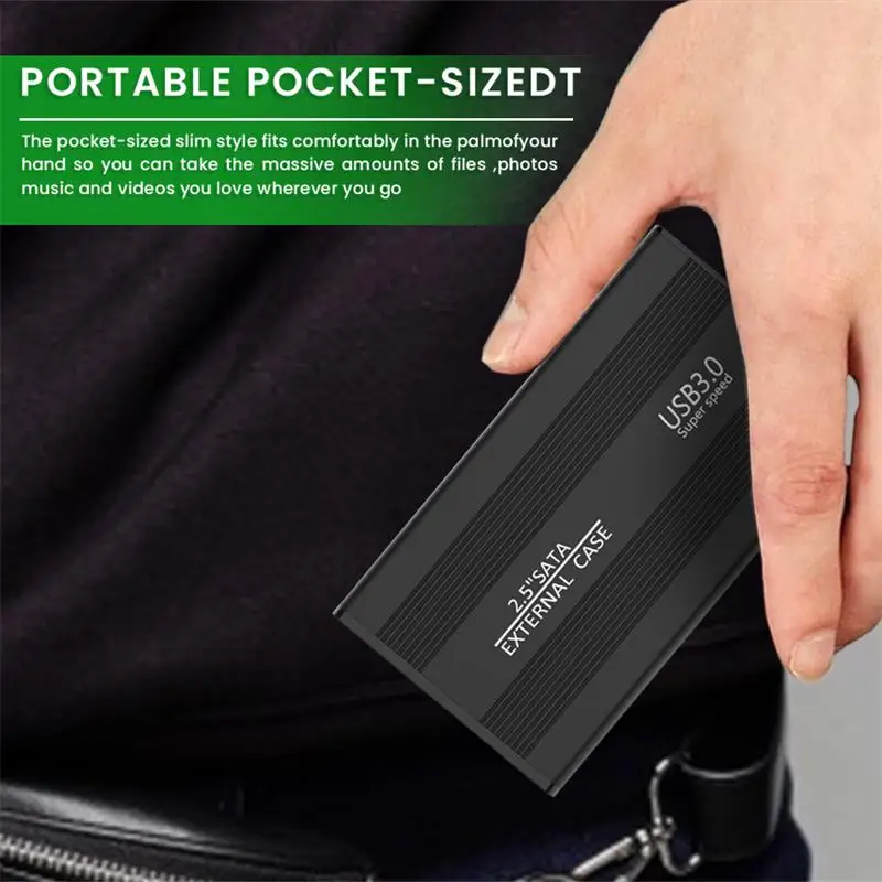 HDD 2.5 inch Portable External Hard Drive 2TB/1TB Storage Device USB 3.0 Hard Disk HD Disco Duro Externo For Laptop Desktop
HDD 2.5 inch Portable External Hard Drive 2TB/1TB Storage Device USB 3.0 Hard Disk HD Disco Duro Externo For Laptop Desktop