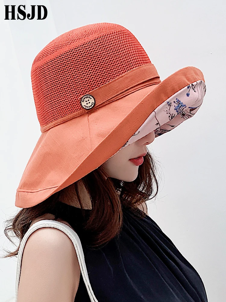 2019 Summer Big Wide Brim Flower Sun Hat for Women Mesh UV Protection Beach Hat Female Net Foldable Sun Hats Lady's Bucket Hat
2019 Summer Big Wide Brim Flower Sun Hat for Women Mesh UV Protection Beach Hat Female Net Foldable Sun Hats Lady's Bucket Hat