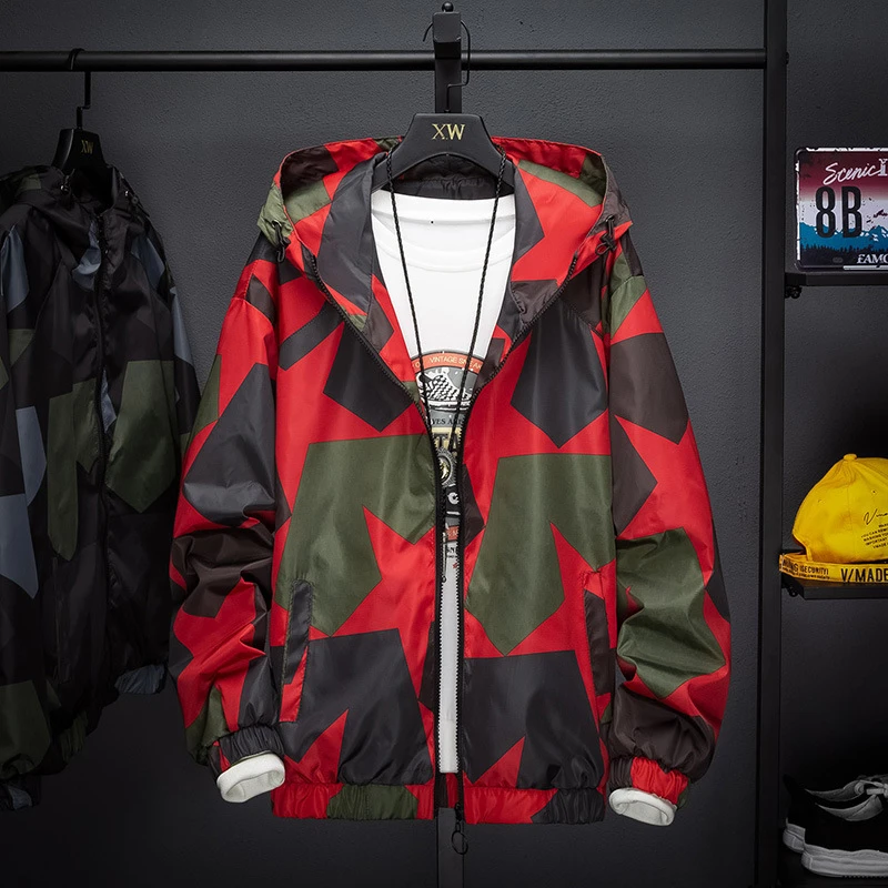 RUELK 2020 Spring And Autumn Fashion Camouflage Print Jacket Men's Trendy Handsome Clothes Autumn Outerwear Youth Men Outwear
RUELK 2020 Spring And Autumn Fashion Camouflage Print Jacket Men's Trendy Handsome Clothes Autumn Outerwear Youth Men Outwear