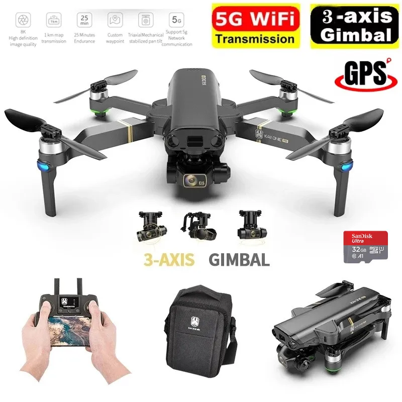 2021 NEW GPS Drone 8k Dual HD Camera Professional 3-Axis Gimbal Professional Anti-Shake 5G Wifi FPV Foldable RC Quadcopter Toy
2021 NEW GPS Drone 8k Dual HD Camera Professional 3-Axis Gimbal Professional Anti-Shake 5G Wifi FPV Foldable RC Quadcopter Toy