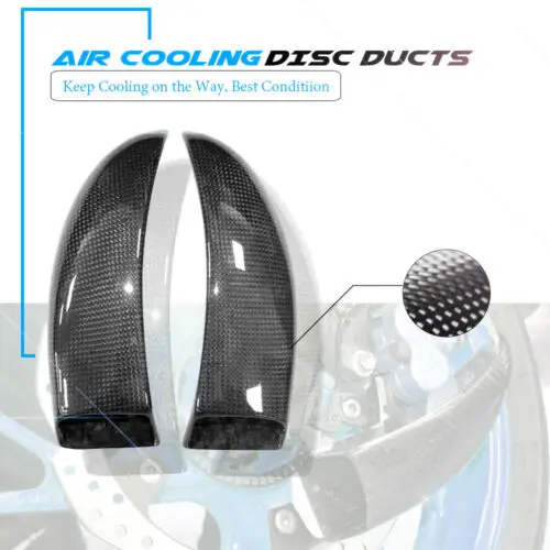 Motorcycle Front Disc Cooling Air Ducts Brake Caliper Cooler Channel Carbon Fiber for HONDA GL1800 GOLDWING 2018-2019
Motorcycle Front Disc Cooling Air Ducts Brake Caliper Cooler Channel Carbon Fiber for HONDA GL1800 GOLDWING 2018-2019