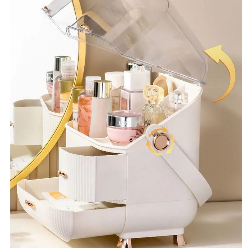 Portable Makeup Drawer Type Organizer For Cosmetic Storage Box Jewelry Nail Polish Make Up Container Desktop Beauty Storage Case
Portable Makeup Drawer Type Organizer For Cosmetic Storage Box Jewelry Nail Polish Make Up Container Desktop Beauty Storage Case