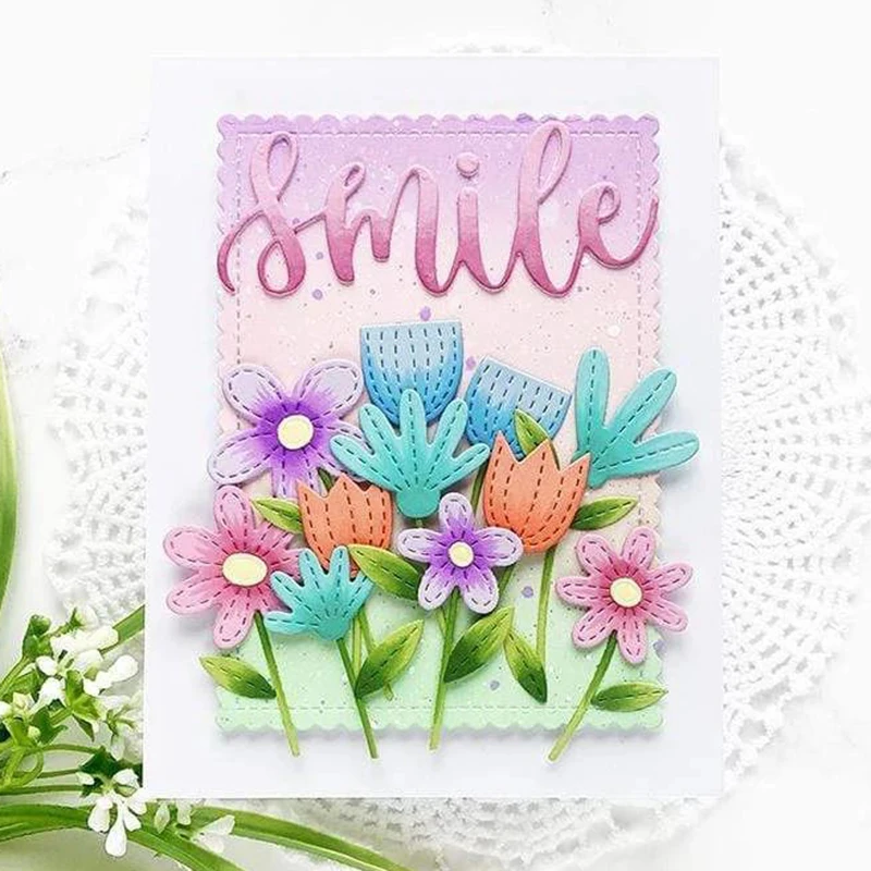 JC Smile Letters Words Metal Cutting Dies DIY Scrapbooking Handmade Die Cut Card Make Stencil Craft Mold Mould Model Decoration
JC Smile Letters Words Metal Cutting Dies DIY Scrapbooking Handmade Die Cut Card Make Stencil Craft Mold Mould Model Decoration