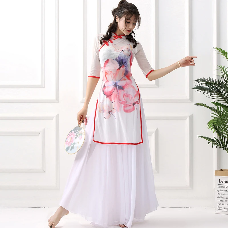 Belly Dance Clothes Female Modern Classical Dance Performance Cheongsam Belly Dance Practice Skirt Oriental Dance Dress DQL2138
Belly Dance Clothes Female Modern Classical Dance Performance Cheongsam Belly Dance Practice Skirt Oriental Dance Dress DQL2138