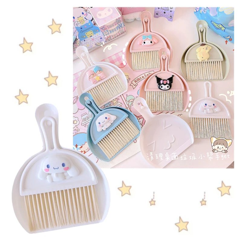 Мультяшный аниме My Melody Purin Dog Cinnamoroll Kuromi мини щетка для чистки, маленькая метла, Настольная техника для чистки
Мультяшный аниме My Melody Purin Dog Cinnamoroll Kuromi мини щетка для чистки, маленькая метла, Настольная техника для чистки