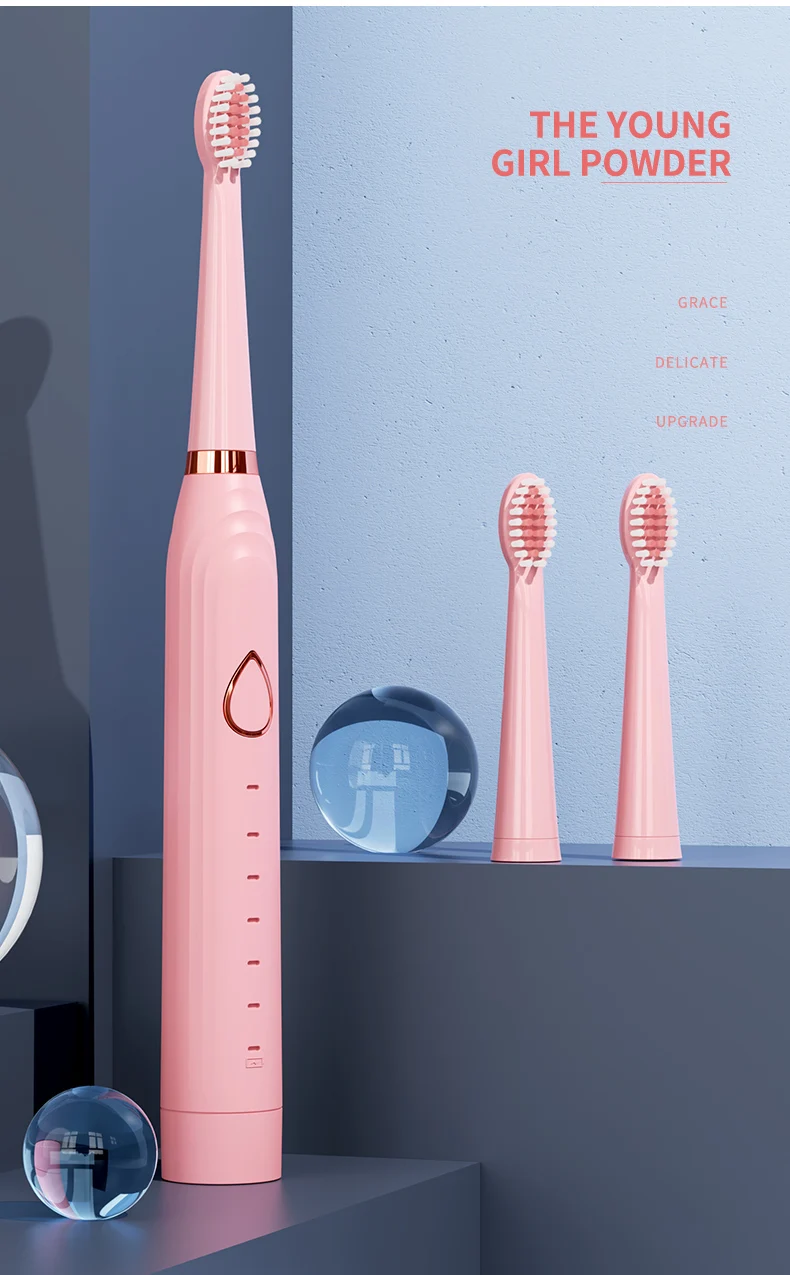 Electric Toothbrush Ultrasonic White Teeth Face Massage Adult IPX7 Waterproof Soft Fur USB Charging Gift Magnetic Levitation
Electric Toothbrush Ultrasonic White Teeth Face Massage Adult IPX7 Waterproof Soft Fur USB Charging Gift Magnetic Levitation