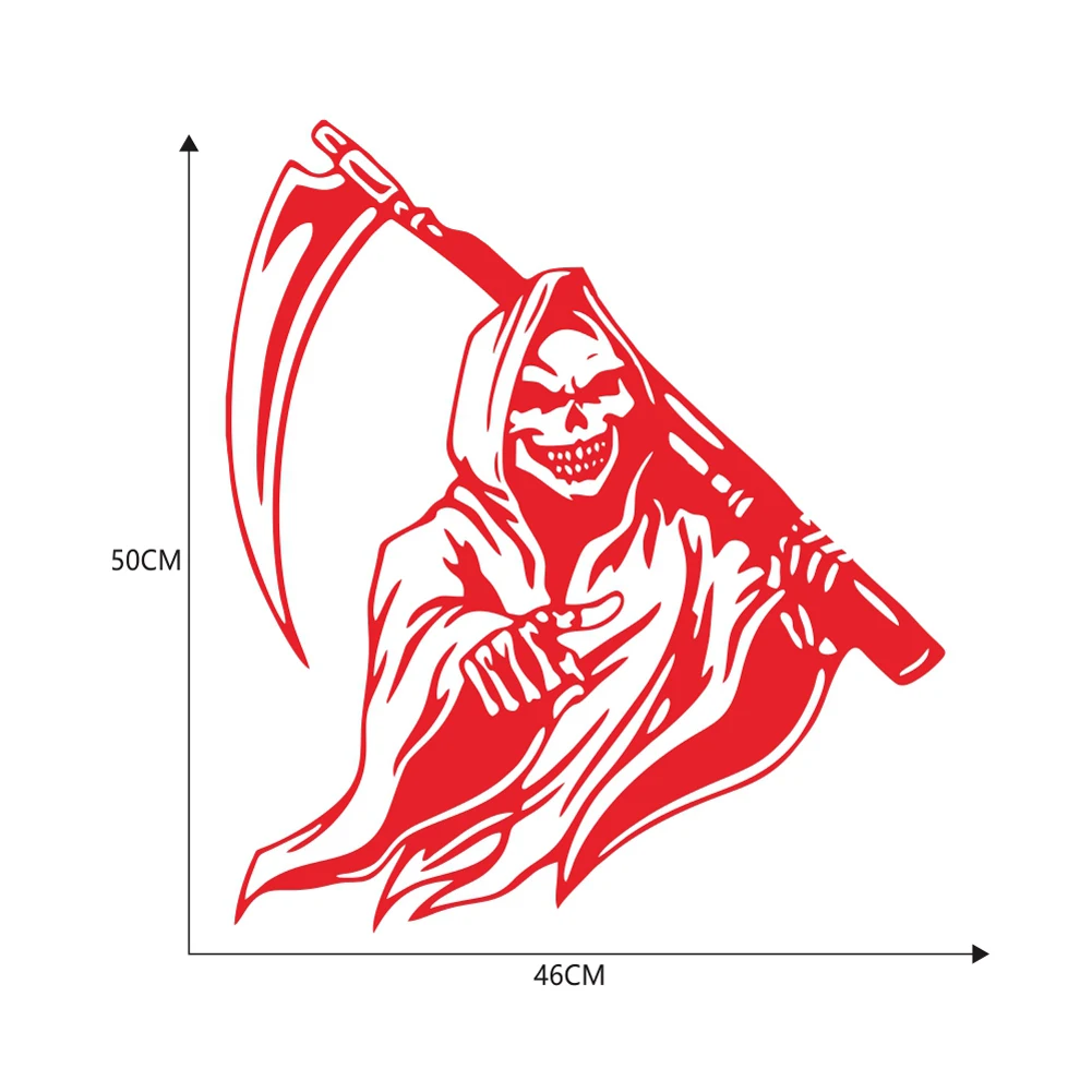 Car Stickers Grim Reaper Skull Decal Machine Gun Car Truck Wall Window Vinyl Sticker 6" Automobiles Exterior Accessories
Car Stickers Grim Reaper Skull Decal Machine Gun Car Truck Wall Window Vinyl Sticker 6" Automobiles Exterior Accessories