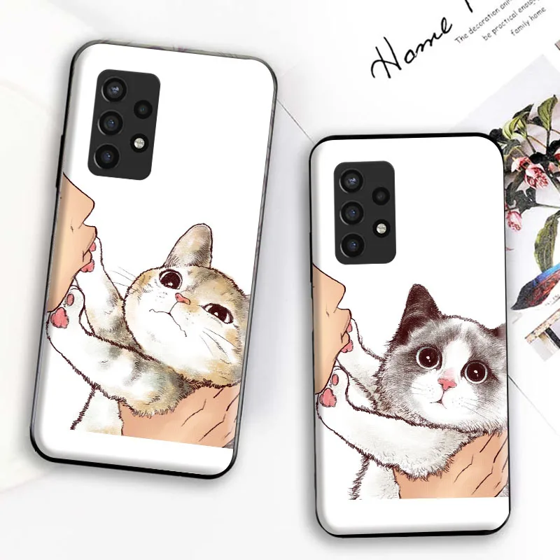 2021 Cute Cats Paint Phone Case For Samsung Galaxy A32 A42 A52 A72 4G 5G A71 A51 A41 A31 A21S A11 Cover TPU Persian Cat
2021 Cute Cats Paint Phone Case For Samsung Galaxy A32 A42 A52 A72 4G 5G A71 A51 A41 A31 A21S A11 Cover TPU Persian Cat