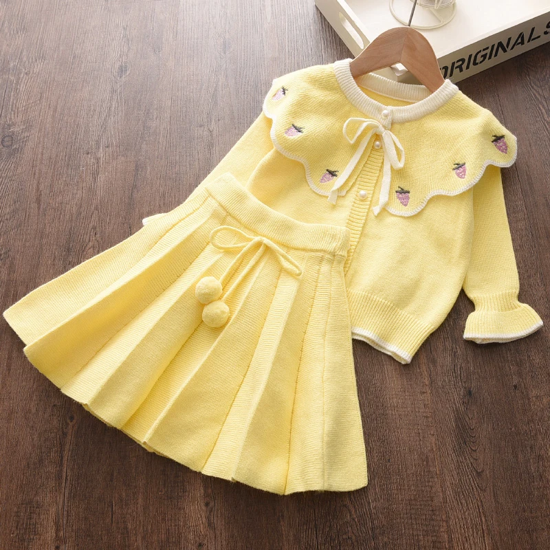 Baby Girls Casual Clothing Dress Set 2020 New Fashion Sweater Shirt and Skirt 2 pieces Sets Toddler Baby Embriodery Clothes Sets
Baby Girls Casual Clothing Dress Set 2020 New Fashion Sweater Shirt and Skirt 2 pieces Sets Toddler Baby Embriodery Clothes Sets