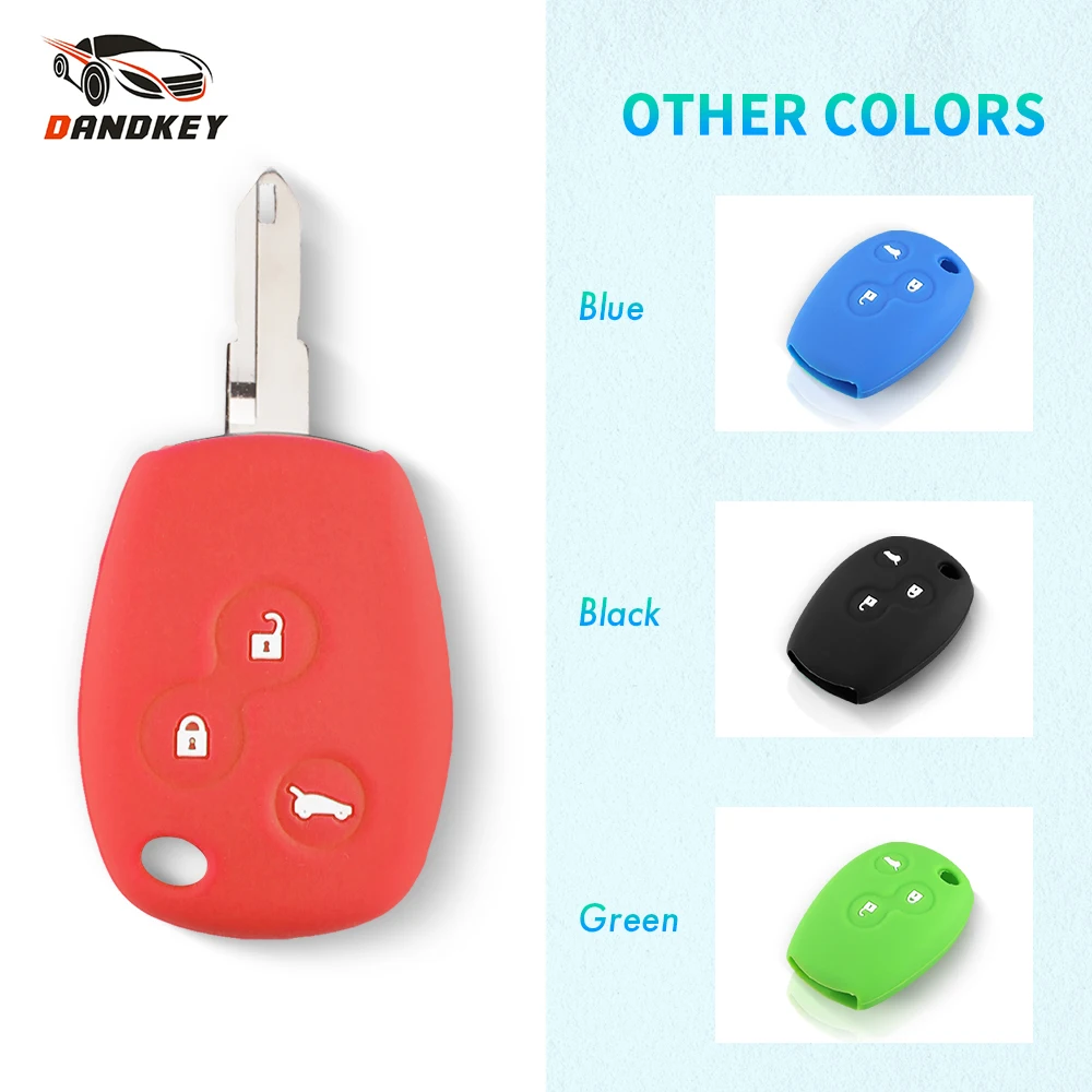 Dandkey 3 Buttons Car Key Cover Case Fob For Renault Dacia Modus Clio 3 Twingo Kangoo Key Shell Silicone Case 
Dandkey 3 Buttons Car Key Cover Case Fob For Renault Dacia Modus Clio 3 Twingo Kangoo Key Shell Silicone Case