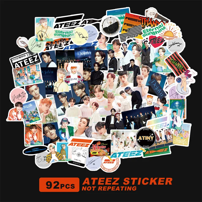 Креативные наклейки KPOP ATEEZ, наклейки на компьютер, наклейки на чемодан, декоративные наклейки, 92 пакета самодельных периферийных принадлежн...
Креативные наклейки KPOP ATEEZ, наклейки на компьютер, наклейки на чемодан, декоративные наклейки, 92 пакета самодельных периферийных принадлежн...