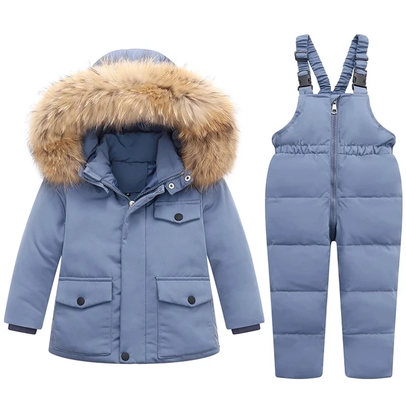 Winter Children Clothing Set Baby Boy Girl Clothes Warm Down Jacket Coat Jumpsuit Snowsuit Kids Parka Real Fur Overalls Overcoat
Winter Children Clothing Set Baby Boy Girl Clothes Warm Down Jacket Coat Jumpsuit Snowsuit Kids Parka Real Fur Overalls Overcoat