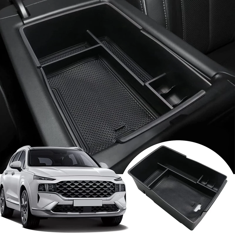 Center Console Organizer Tray for 2020 2021 Hyundai Santa Fe TM Accessories Car Armrest Holder Secondary Storage Box
Center Console Organizer Tray for 2020 2021 Hyundai Santa Fe TM Accessories Car Armrest Holder Secondary Storage Box