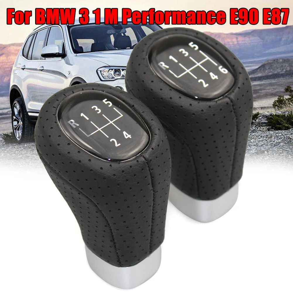 5/6 Speed Manual Gear Shift Knob Shifter Lever For BMW 3 1 M Performance E90 E87 ABS and leather Durable Auto repair parts
5/6 Speed Manual Gear Shift Knob Shifter Lever For BMW 3 1 M Performance E90 E87 ABS and leather Durable Auto repair parts