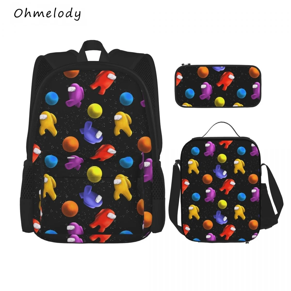 Doodle Astronauts 3PCS School Backpack with Lunch Bags Pencil Case Boys Girls School Bag Bookbag for Back to School Rucksack
Doodle Astronauts 3PCS School Backpack with Lunch Bags Pencil Case Boys Girls School Bag Bookbag for Back to School Rucksack