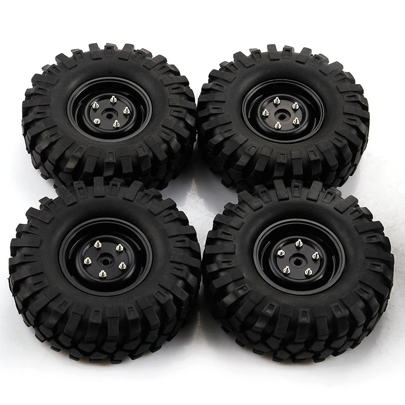 4 шт. 1,9 дюйма 108 мм 1/10 масштаб шины обод колеса для 1/10 D90 SCX10 RC Rock детали гусеничного трактора игрушки подарок
4 шт. 1,9 дюйма 108 мм 1/10 масштаб шины обод колеса для 1/10 D90 SCX10 RC Rock детали гусеничного трактора игрушки подарок