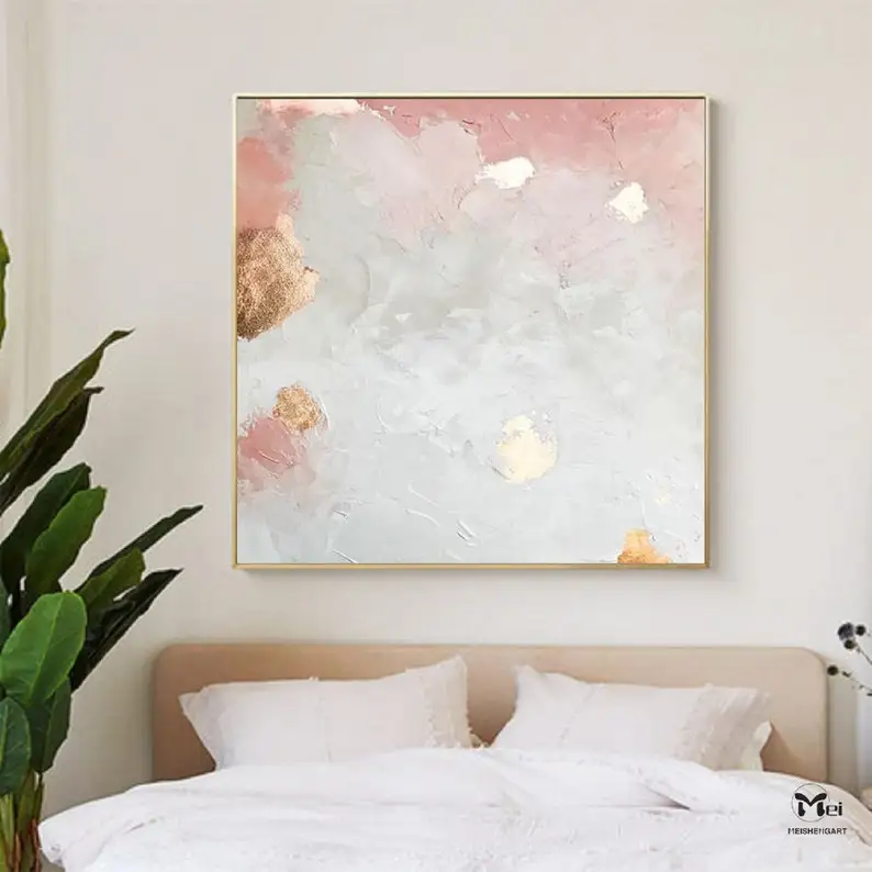 Большая абстрактная живопись, румяна, настенное искусство, золотой лист, современное искусство, живопись, Золотая абстрактная живопись, нар... 
Большая абстрактная живопись, румяна, настенное искусство, золотой лист, современное искусство, живопись, Золотая абстрактная живопись, нар...