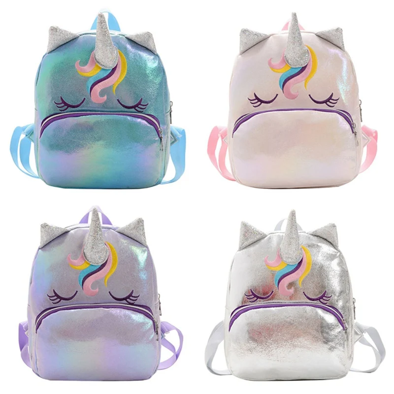 Cartoon Unicorn Backpack Children Laser PU Leather School Bag Girls Colorful Doubler Shoulder Bag Kids School Backpack Dropship
Cartoon Unicorn Backpack Children Laser PU Leather School Bag Girls Colorful Doubler Shoulder Bag Kids School Backpack Dropship