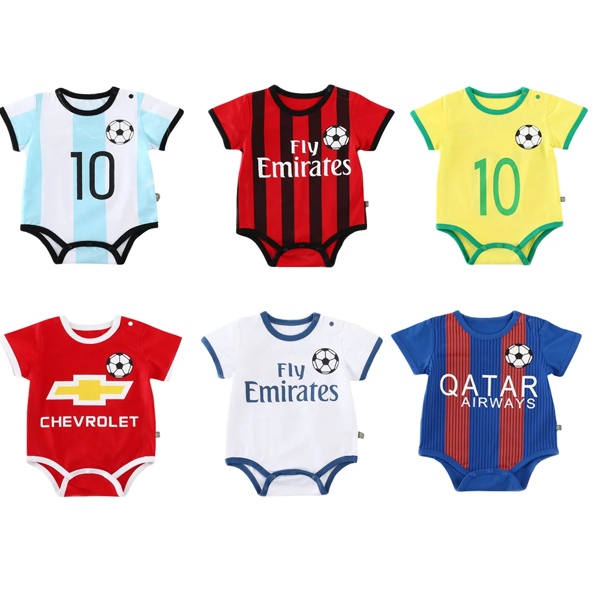Football Romper for Babies Clothes Bodysuit for Newborns From 0 Jumpsuit for Kids Overalls Shorts for Boys Girls Baby's Rompers
Football Romper for Babies Clothes Bodysuit for Newborns From 0 Jumpsuit for Kids Overalls Shorts for Boys Girls Baby's Rompers