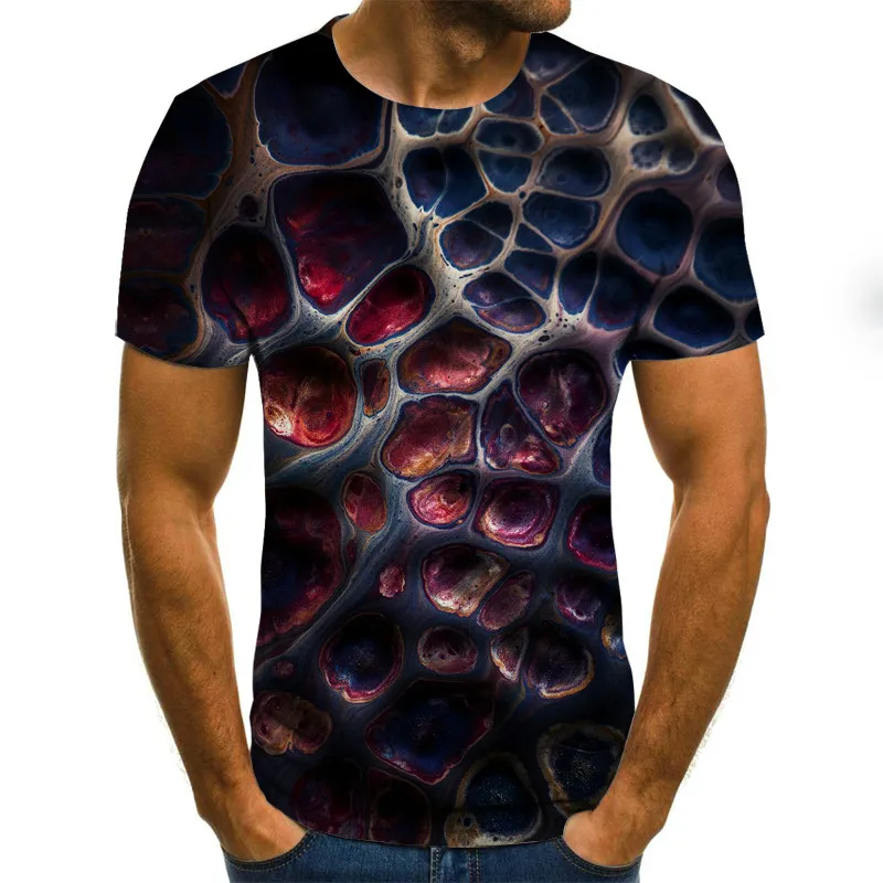 New summer T-shirt 3D printing men's shirt short-sleeved casual fashion round neck loose personalized clothing
New summer T-shirt 3D printing men's shirt short-sleeved casual fashion round neck loose personalized clothing