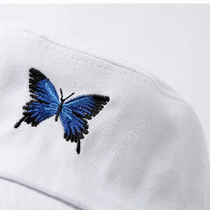 Blue Butterfly Harajuku Fisherman's Hats Sunscreen Casual Beach Sun Cap Outdoor Unisex Bucket Hat Foldable Cotton Panama Caps
Blue Butterfly Harajuku Fisherman's Hats Sunscreen Casual Beach Sun Cap Outdoor Unisex Bucket Hat Foldable Cotton Panama Caps