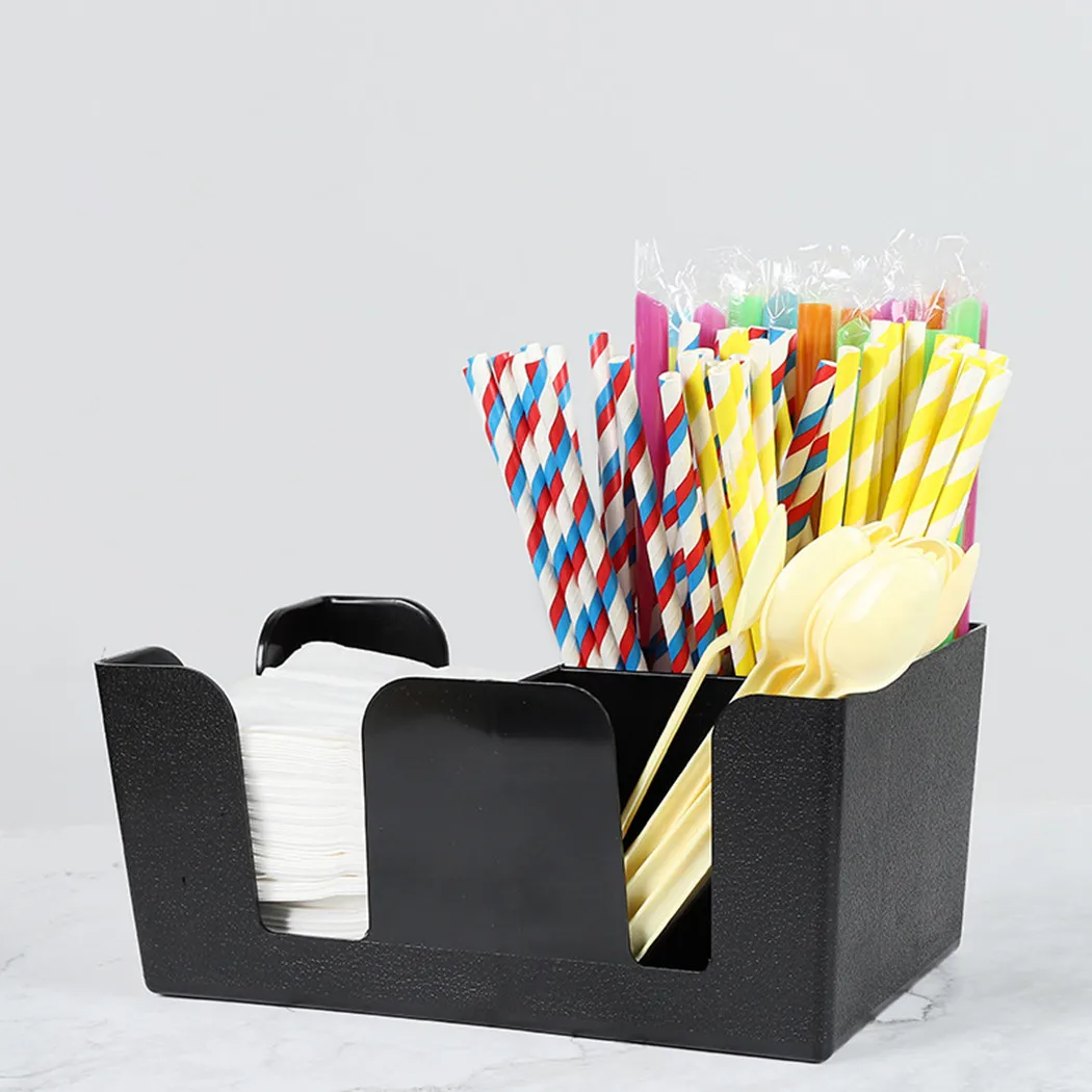 Black Bar Pub Tidy Napkin Straw Storage Box Cocktail Stirrer Storage Condiment Holder Bar Tools Tissue Box Restaurant
Black Bar Pub Tidy Napkin Straw Storage Box Cocktail Stirrer Storage Condiment Holder Bar Tools Tissue Box Restaurant