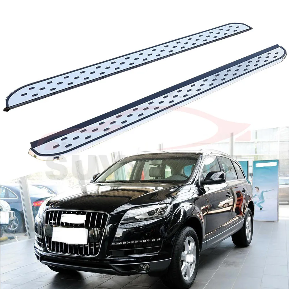 Боковая подножка для Audi Q7 2009-2015, 2 шт., левая, правая, алюминиевая, боковая педаль
Боковая подножка для Audi Q7 2009-2015, 2 шт., левая, правая, алюминиевая, боковая педаль