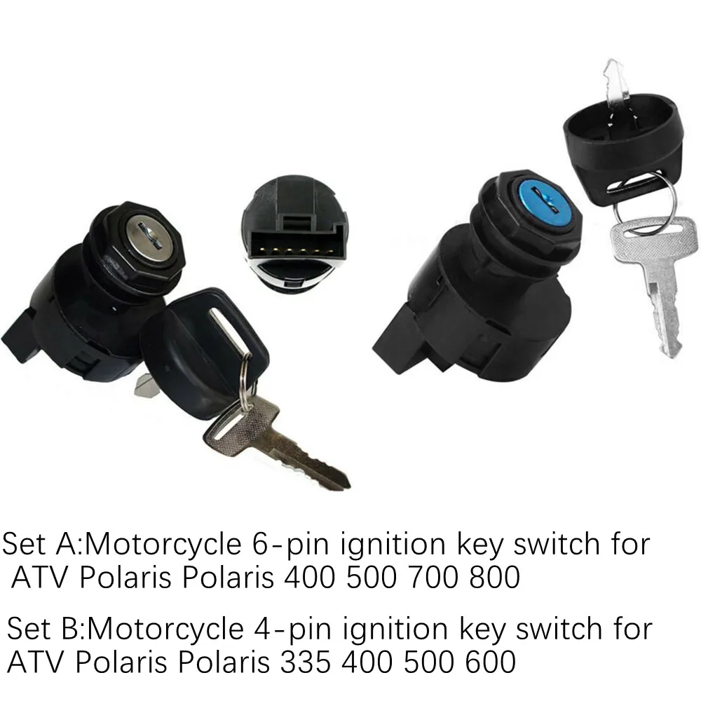 Motorcycle 6-pin Ignition Key Switch For ATV Polaris Polaris 400 500 700 800 Motorcycle 4-pin Ignition Key Switch For 335 400
Motorcycle 6-pin Ignition Key Switch For ATV Polaris Polaris 400 500 700 800 Motorcycle 4-pin Ignition Key Switch For 335 400
