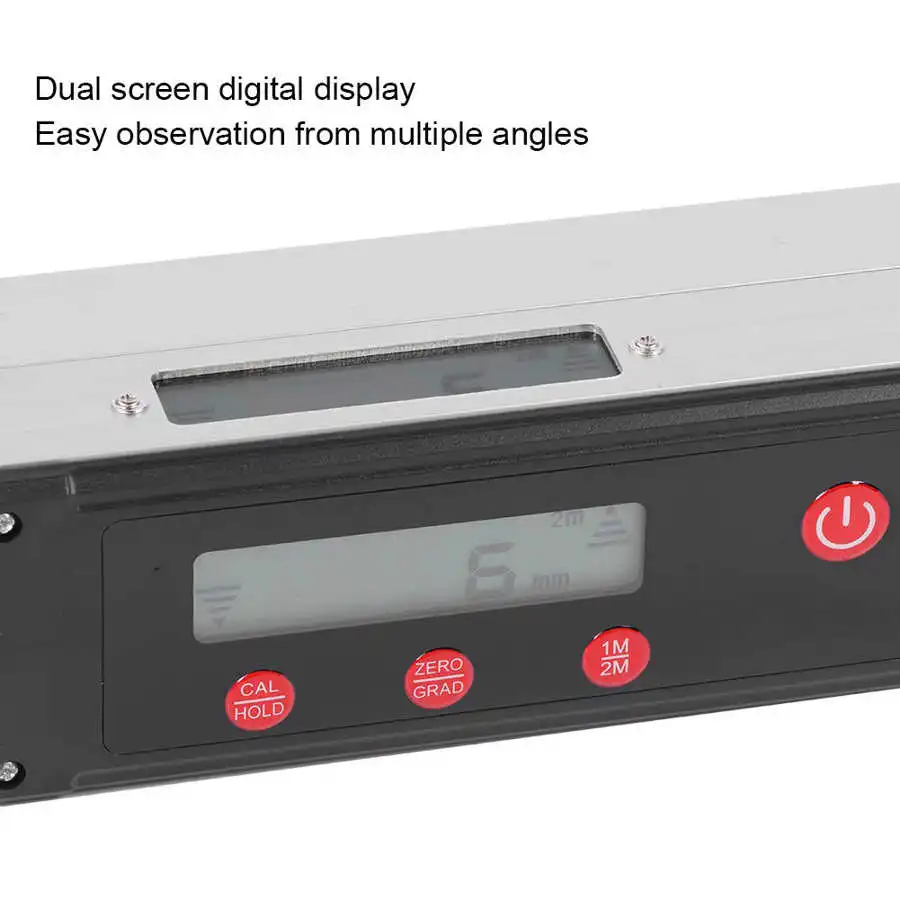 Digital Inclinometer LCD Digital Level Ruler Angle Finder Measure Tools Angle Gauge for Construction Engineering
Digital Inclinometer LCD Digital Level Ruler Angle Finder Measure Tools Angle Gauge for Construction Engineering