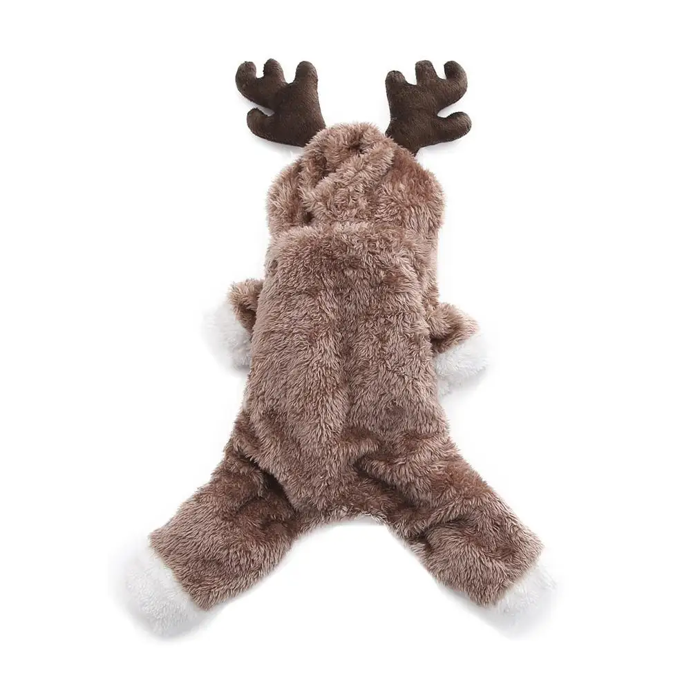 Pet Dog Clothes Elk Double Layer Thickened Winter Cotton Padded Clothes New Year's Clothes Teddy Small Dog Clothes
Pet Dog Clothes Elk Double Layer Thickened Winter Cotton Padded Clothes New Year's Clothes Teddy Small Dog Clothes