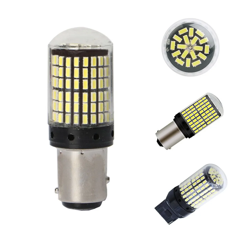 1pc LED Car Light Bulb Reversing Light 1156 T20 T15 LED Backup Lamp Bulb Car Turn Signal Brake Lights Aluminum Alloy
1pc LED Car Light Bulb Reversing Light 1156 T20 T15 LED Backup Lamp Bulb Car Turn Signal Brake Lights Aluminum Alloy