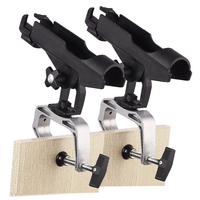 2Pack Fishing Boat Rods Holder With Large Clamp Opening 360 Degree Adjustable Fishing Rod Racks Folding Holder
2Pack Fishing Boat Rods Holder With Large Clamp Opening 360 Degree Adjustable Fishing Rod Racks Folding Holder