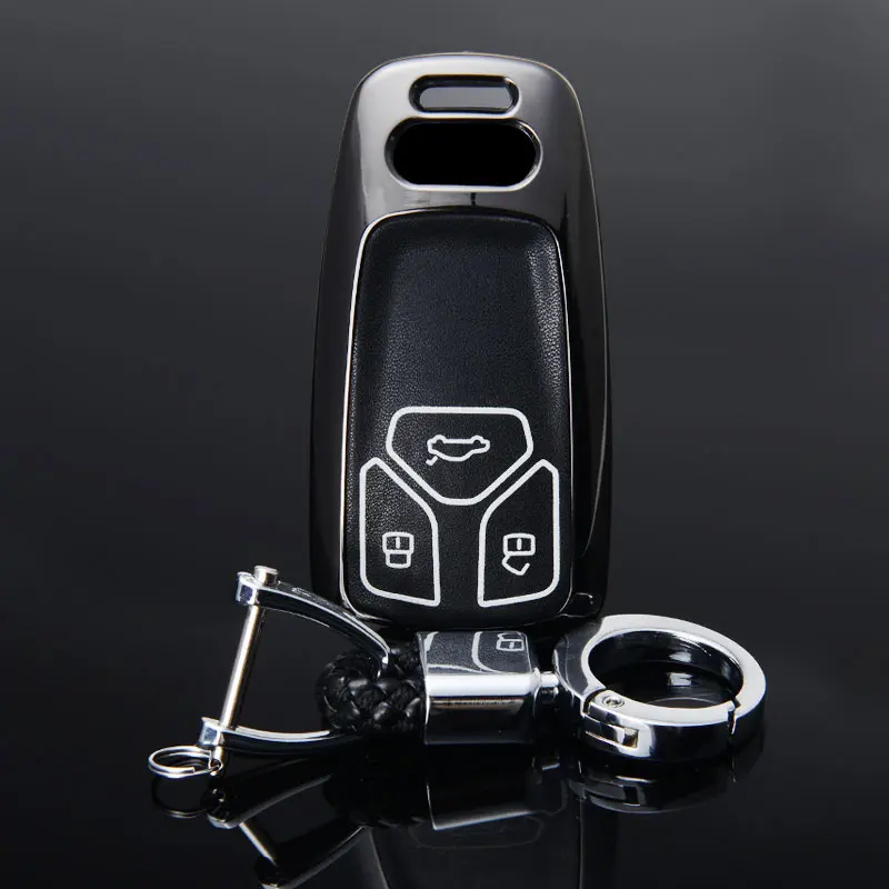 Luminous Leather Car Key Cover Case For Audi A5 Q7 S4 S5 A4 B9 Q7 A4L 4m TT TTS RS 8S 2016 2017 2018 Smart Key Case
Luminous Leather Car Key Cover Case For Audi A5 Q7 S4 S5 A4 B9 Q7 A4L 4m TT TTS RS 8S 2016 2017 2018 Smart Key Case