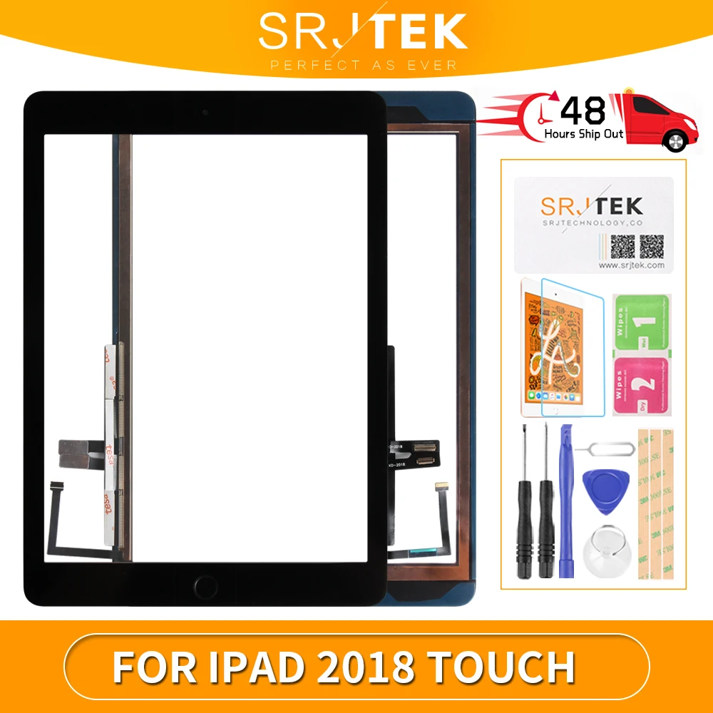 For iPad 2018 Touchscreen Digitizer For iPad 6 iPad 9.7 2018 Touch Screen Glass Panel Replacement Sensor A1893 A1954
For iPad 2018 Touchscreen Digitizer For iPad 6 iPad 9.7 2018 Touch Screen Glass Panel Replacement Sensor A1893 A1954