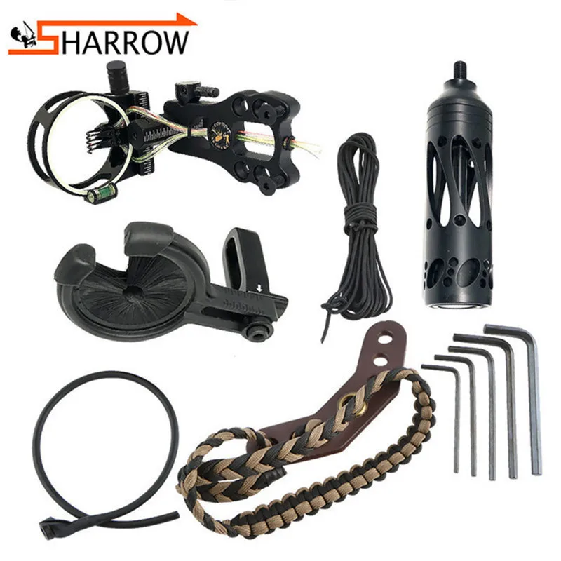 1set Professional Compound Bow 5-pin Sight and Arrow Rest TP2000 Archery Bow and Arrow Stabilizer Shooting Hunting Accessories
1set Professional Compound Bow 5-pin Sight and Arrow Rest TP2000 Archery Bow and Arrow Stabilizer Shooting Hunting Accessories