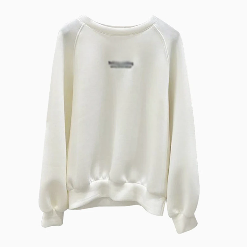 TWOTWINSTYLE Letter Graphic Embroidery Sweatshirt For Female O Neck Long Sleeve White Women's Casual Oversized Hoodie New 2021
TWOTWINSTYLE Letter Graphic Embroidery Sweatshirt For Female O Neck Long Sleeve White Women's Casual Oversized Hoodie New 2021
