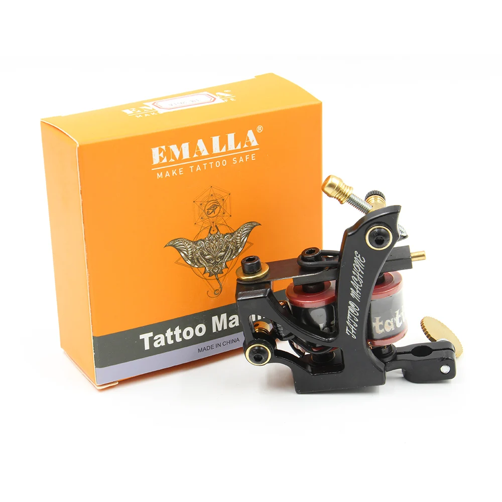 Professional 10 Wrap Coils Permanent Tattoo Machine Shader Liner Carbon Steel Rotary Gun machine tattoo supplier free shipping
Professional 10 Wrap Coils Permanent Tattoo Machine Shader Liner Carbon Steel Rotary Gun machine tattoo supplier free shipping