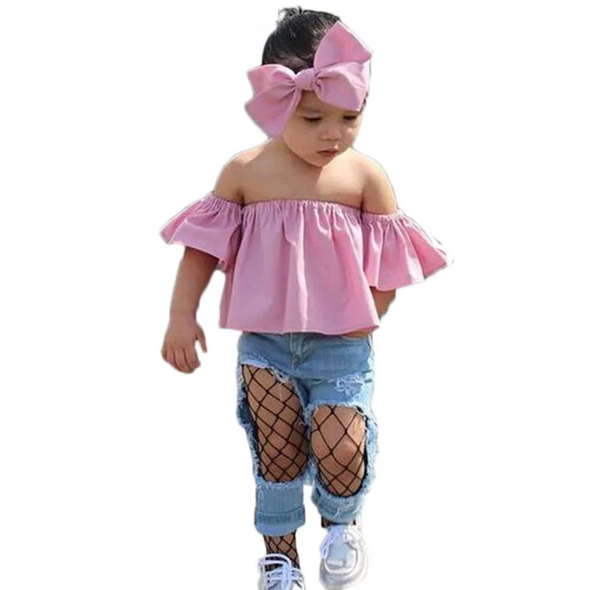 2020 Toddler Girl Clothing Sets Summer Headband+T-Shirt+ Pants Girl Set Brand Kids Fashion Conjuntos Para Meninas Girl Outfits
2020 Toddler Girl Clothing Sets Summer Headband+T-Shirt+ Pants Girl Set Brand Kids Fashion Conjuntos Para Meninas Girl Outfits