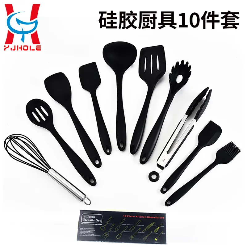 Silicone Cooking Utensils Set Non-Stick Spatula Shovel kitchen gadgets spoon set cocina accesorios de cocina utensilios
Silicone Cooking Utensils Set Non-Stick Spatula Shovel kitchen gadgets spoon set cocina accesorios de cocina utensilios