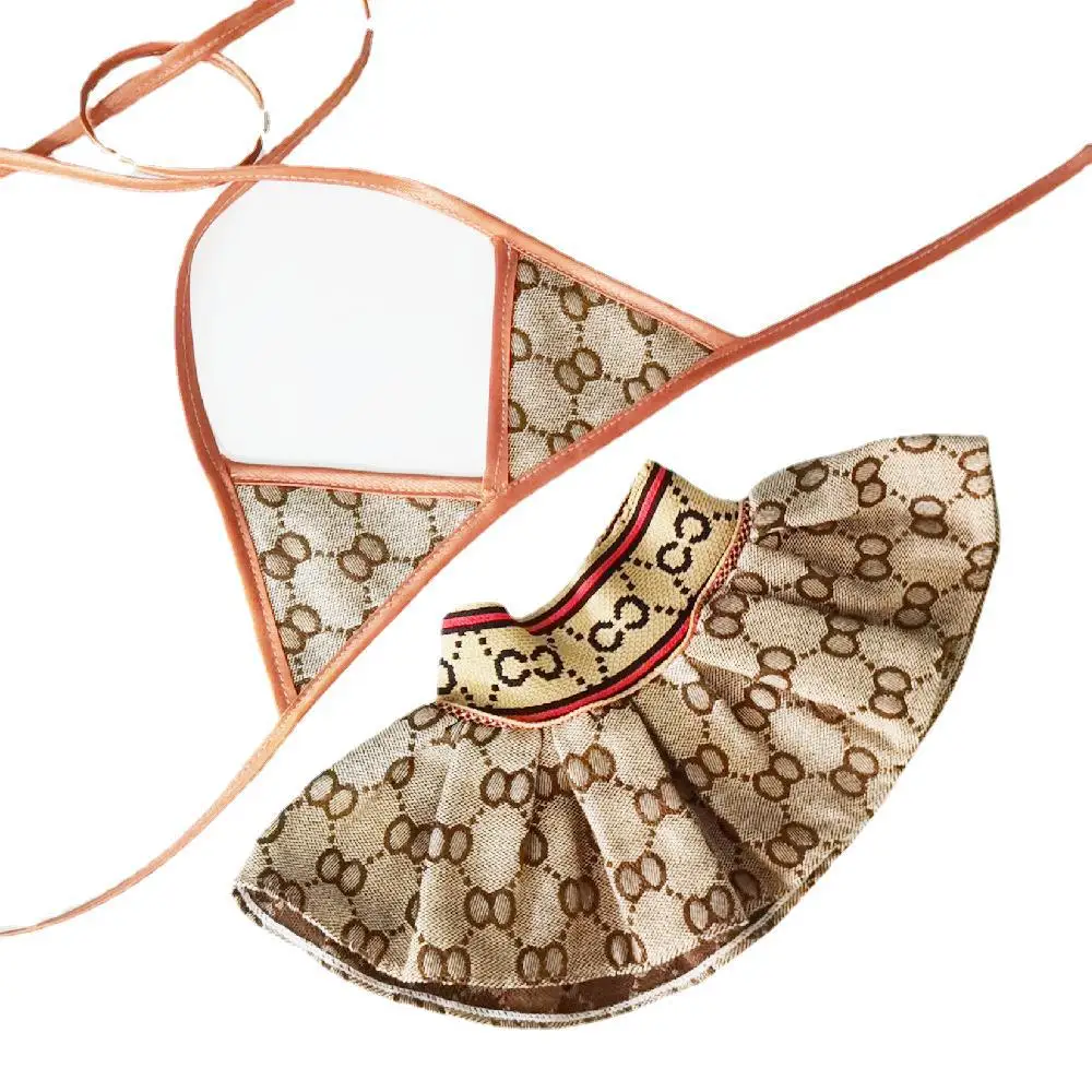 2pcs New summer classic 8 shape sexy pet bikini suit fashion funny short puppet cat clothes
2pcs New summer classic 8 shape sexy pet bikini suit fashion funny short puppet cat clothes