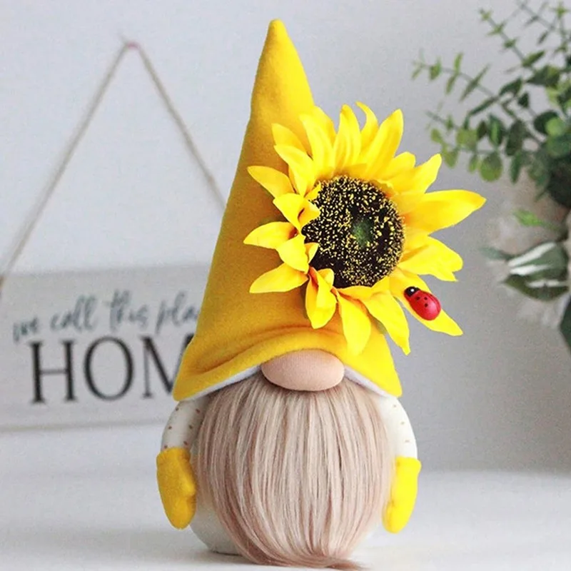 Christmas Easter Dwarf Cute Sunflower Bee Elf Goblin For Home Party Navidad Natal New Year 2021Bee Section Faceless Doll
Christmas Easter Dwarf Cute Sunflower Bee Elf Goblin For Home Party Navidad Natal New Year 2021Bee Section Faceless Doll