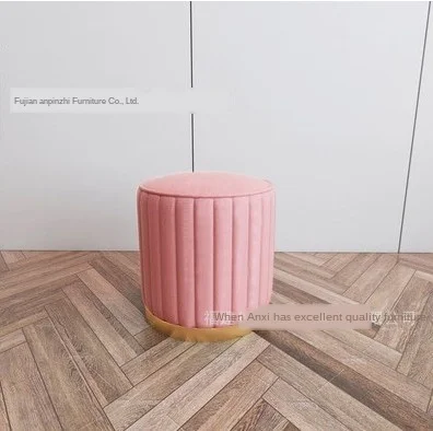 Modern simple shoe changing stool fabric round sofa stool household living room KTV bar cafe small stool
Modern simple shoe changing stool fabric round sofa stool household living room KTV bar cafe small stool