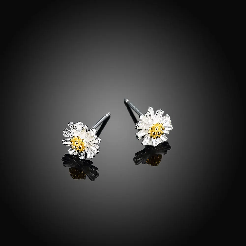 ZEMIOR Earrings For Women 925 Sterling Silver Trendy Cute Daisy Stud Earring Fine Jewelry Valentine Day Gift Send Girlfriend
ZEMIOR Earrings For Women 925 Sterling Silver Trendy Cute Daisy Stud Earring Fine Jewelry Valentine Day Gift Send Girlfriend