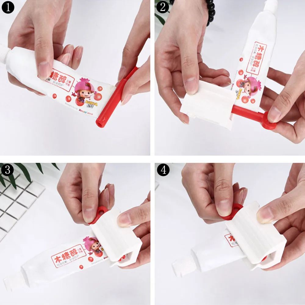 Convenient Creative Toothpaste Rolling Tube Toothpaste Squeezer Stand Holder 
Convenient Creative Toothpaste Rolling Tube Toothpaste Squeezer Stand Holder