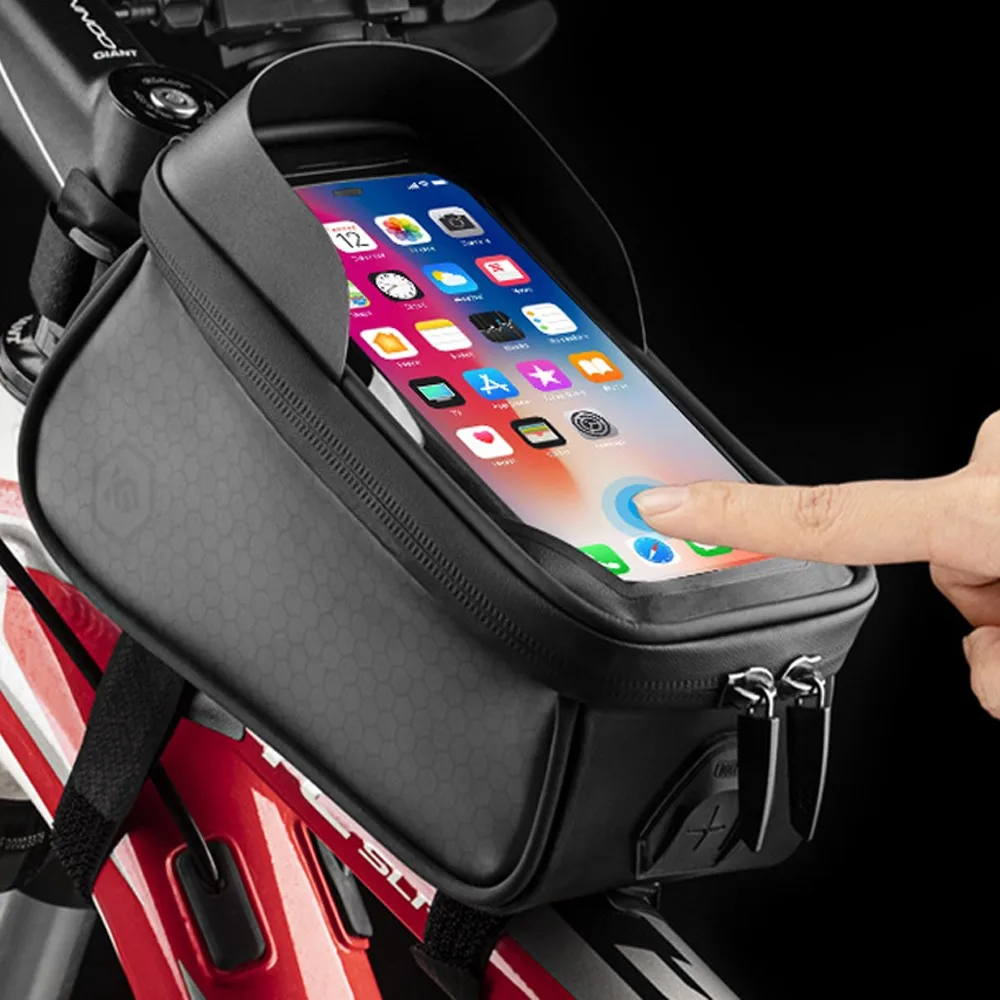 Bicycle Bag Mountain Bike Front Beam Bag Touch Screen Waterproof Bike Bag Reflective Strips For Night Riding W/ Headphone Hole
Bicycle Bag Mountain Bike Front Beam Bag Touch Screen Waterproof Bike Bag Reflective Strips For Night Riding W/ Headphone Hole