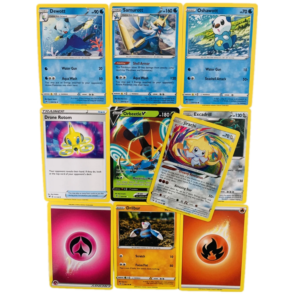360Pcs Pokemon TCG: Pokemon Sword and Shield Battle Card Sun Moon Card Trading Card Game Collection Card Children's Toys
360Pcs Pokemon TCG: Pokemon Sword and Shield Battle Card Sun Moon Card Trading Card Game Collection Card Children's Toys